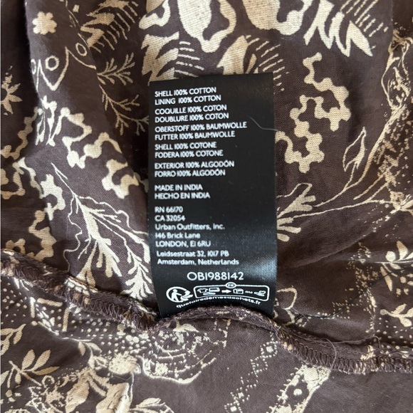 Urban Outfitters Brown and Cream Textured Top - Picture 9 of 9